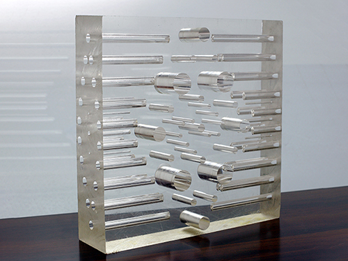 亚克力板深孔钻钻孔演...